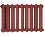 Чугунный радиатор МС–140 М4 500–1,2 ГОСТ 31311-2022 9-секций