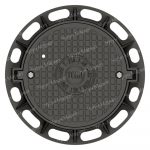 Чугунный люк Т(С250)-ТСОД-2-60 (870х115мм) с запорным устройством